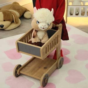 Coche de madera para niños, coche de primeros pasos para bebés, andador de juguete, juguetes de coche de madera, para jardines de infancia, regalo para niños, regalo para padres, regalo de cumpleaños