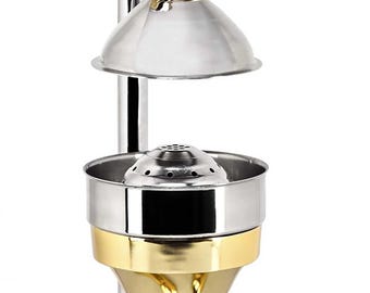Metal-Plated Lever Fruit Juicer, for Kitchen, Cafes, Bars, Restaurants, Home and Commercial Fruit Squeezer