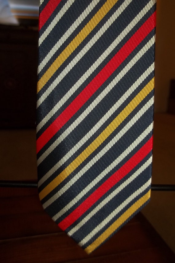 Vintage 40s/50s Men's Striped Necktie Tie Stripes 
