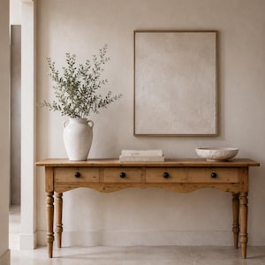 SOLD • Farmhouse Rustic Pine Table