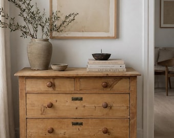 Antique Pine Cabinet