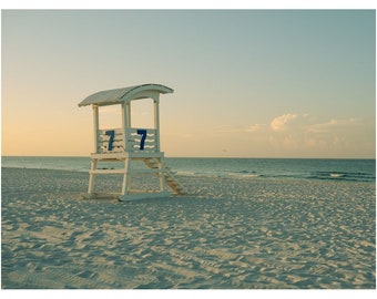 Lifeguard Stand Beach Fine Art Photography Print