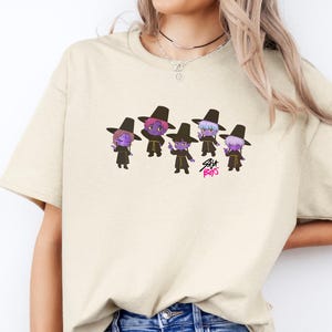 Korean Demon Hunter Shirt, Anime Style Kpop Tee, Chibi Kpop Shirt, Kpop Fan Gift, Korean Pop Graphic Tee, Kpop Aesthetic Shirt