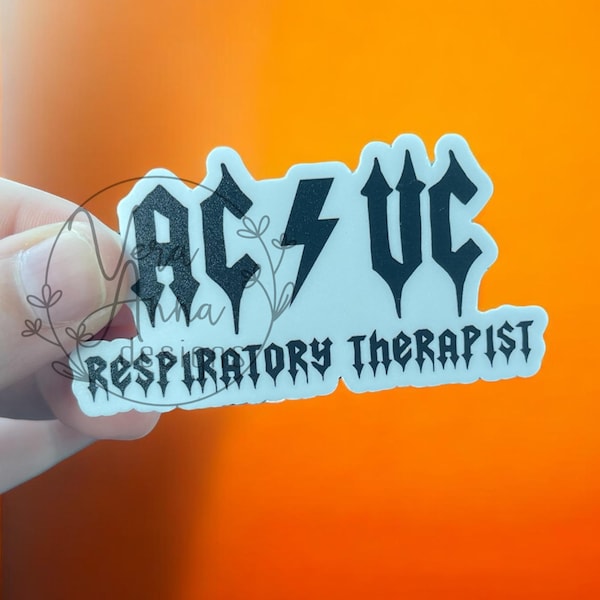 AC VC Respiratory Therapist Sticker