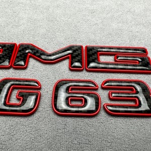 メルセデスベンツ Gクラス用 カーボンエンブレムテール AMG G63