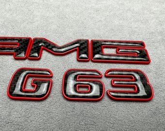 Carbon embleem staart AMG G63 voor Mercedes Benz G-klasse