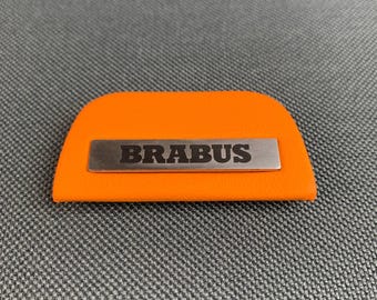 Emblema arancione Brabus per volante AMG Mercedes-Benz Classe G G63 W463A/W464