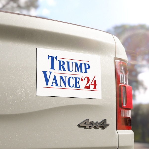 Trump Vance Bumper Etsy