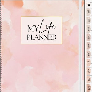 My Life Planner, Undated My Life Planner, Digital Planner, Goodnotes Planner, Notability Planner, Planner Template, 2024 Planner
