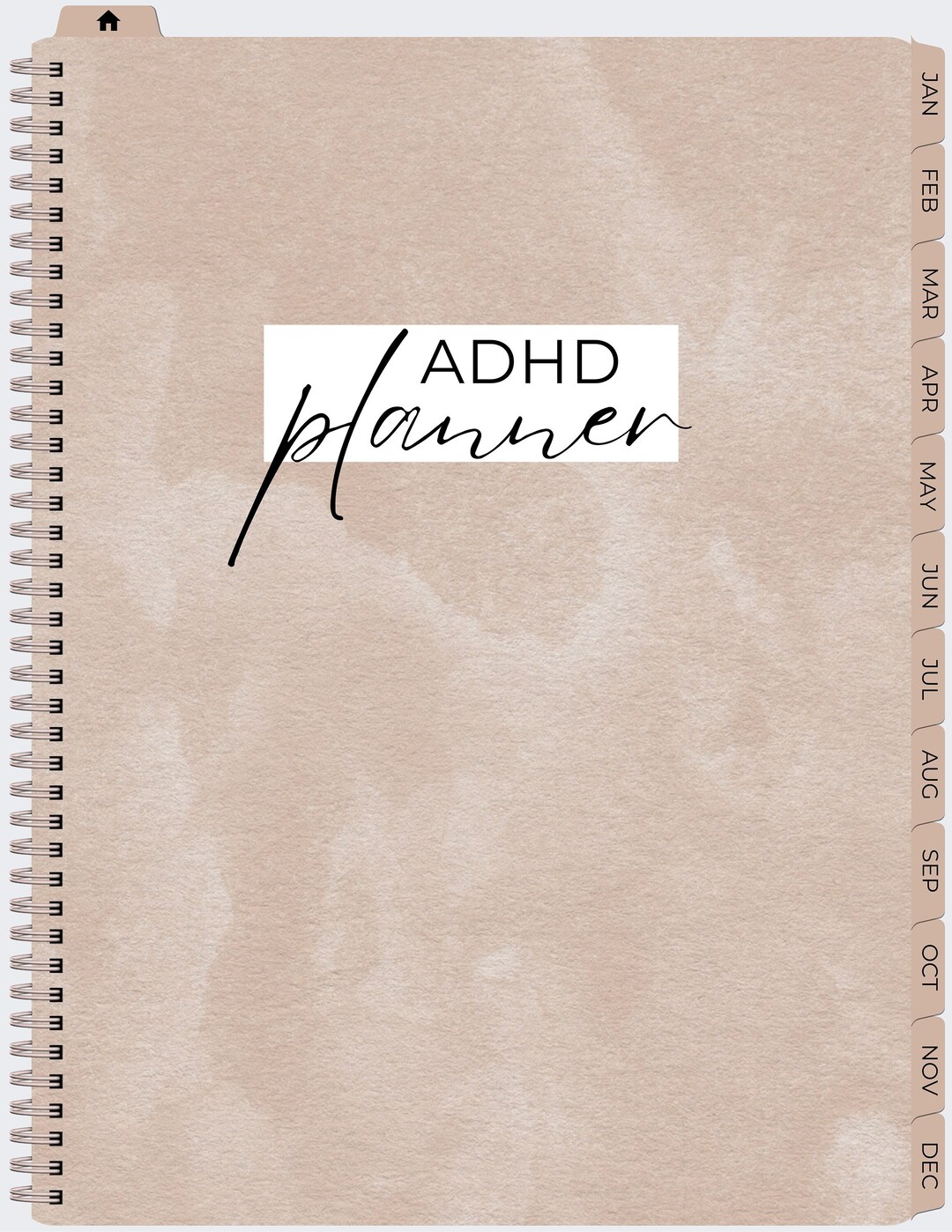 ADHD Digital Planner, Undated ADHD Planner, PDF Planner - Etsy