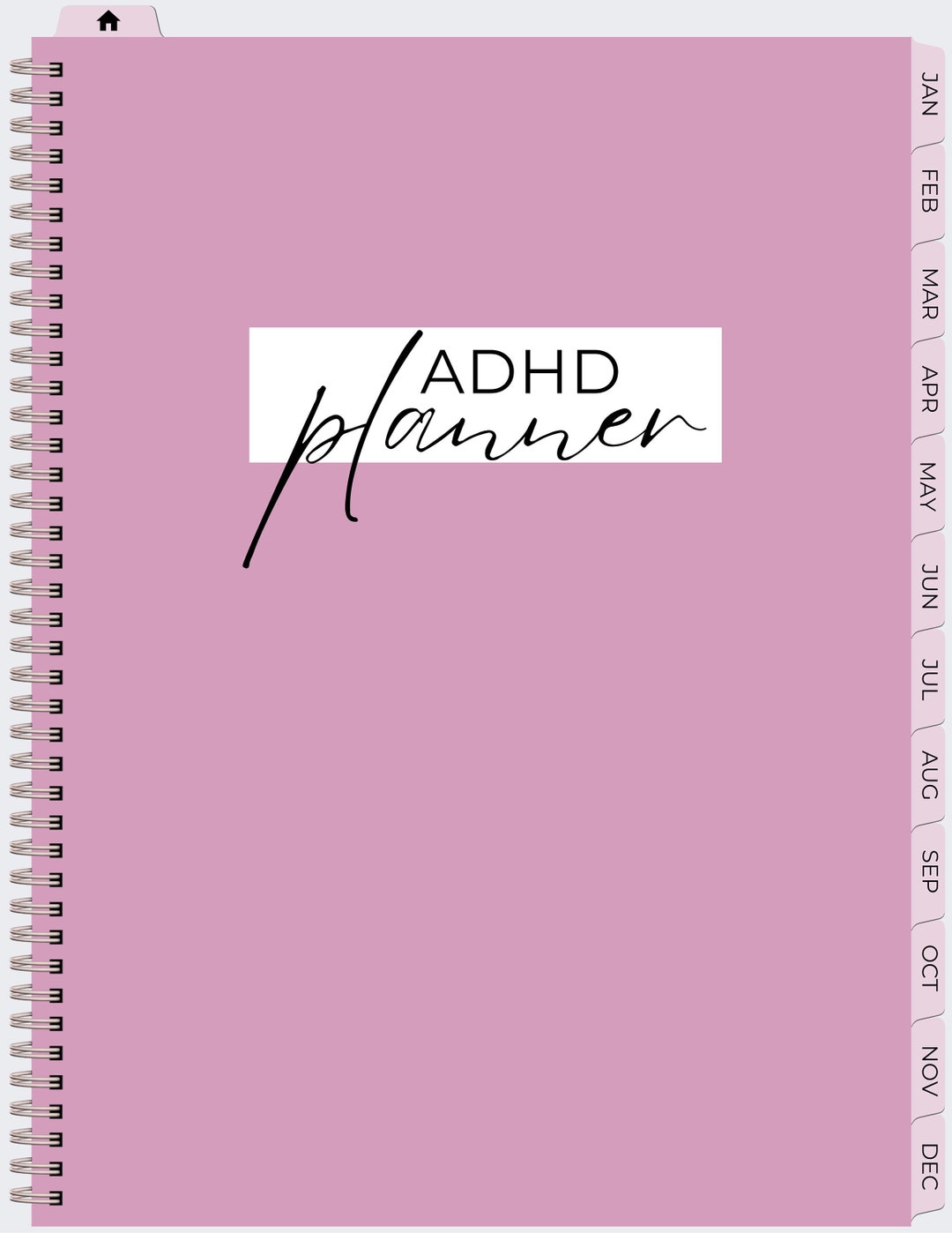 ADHD Digital Planner, Undated ADHD Planner, PDF Planner - Etsy