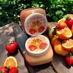 Fruit Sorbet Sugar Scrub