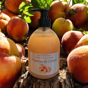 Peaches and Cream Liquid Hand & Body Wash