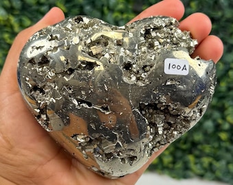 Pyrite Heart No. 4 | Manifestation & Goal Setting