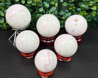 Mangano Calcite UV-Reactive Spheres | Love & Relationships | You Pick