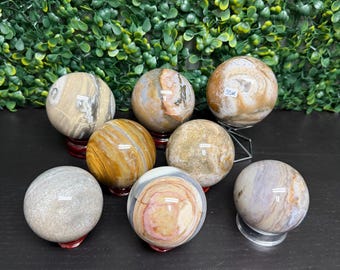 Sea Jasper Spheres | Balance & Wellness | You Pick