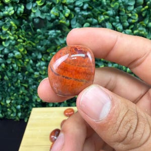 Fire Agate Tumbled Stone | Confidence & Empowerment | Intuitively Chosen image 5