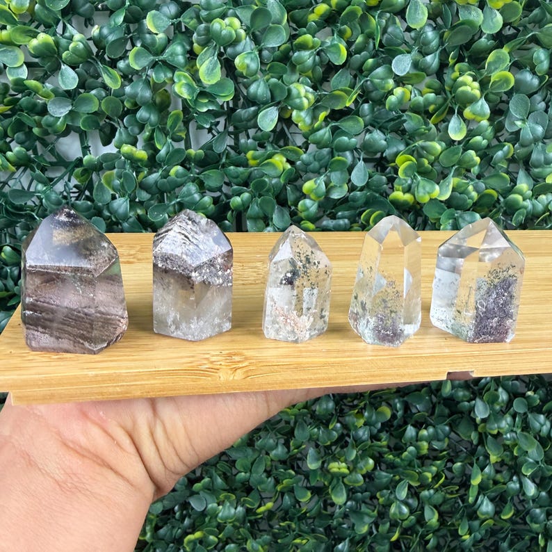 Brazilian Garden Quartz Towers | Spiritual Growth & Intuition | You Pick image 1