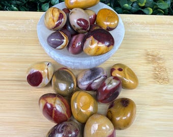 Mookaite Jasper Tumbled Stone | Vitality & Energy Alignment | Intuitively Chosen