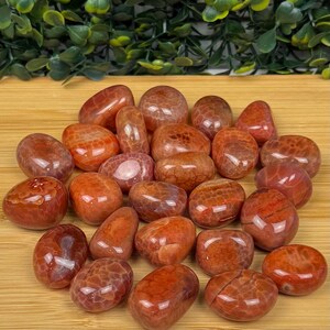 Fire Agate Tumbled Stone | Confidence & Empowerment | Intuitively Chosen image 4