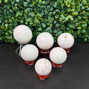 Mangano Calcite UV-Reactive Spheres | Love & Relationships | You Pick