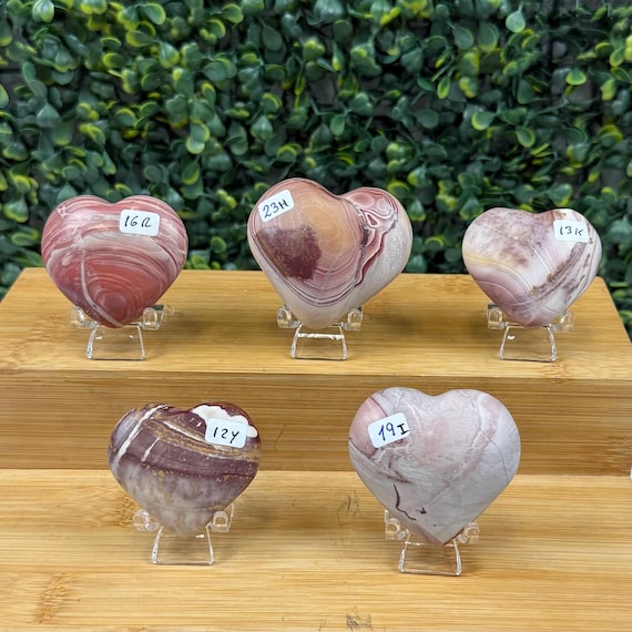 Peruvian Desert Jasper Heart | Peruvian Rhyolite | Protection & Grounding | You Pick