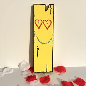 Lovey Dovey Plank Replika Rekwizytu - Ed Edd n Eddy - Prezent-żart - Prezent na Walentynki - Nostalgia - Nostalgiczny - CN - Fajny - Lata 2000 - Lata 90. - Niestandardowy