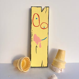 Replika deski do lodów - Ed Edd i Eddy - Prezent-żart - Prezent na Walentynki - Nostalgia - Nostalgiczny - CN - Fajne - Lata 2000 - Lata 90. - Niestandardowe