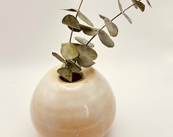 Keramik Vase weiß