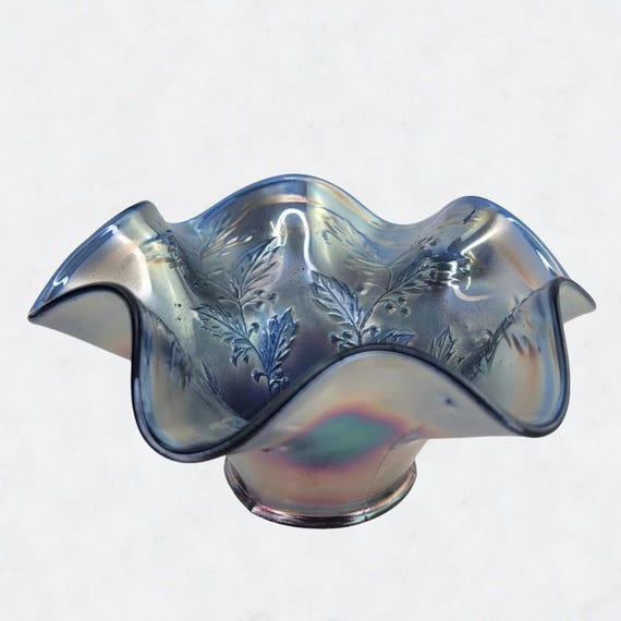 ガラスプレート アンティーク アメリカ フェントン