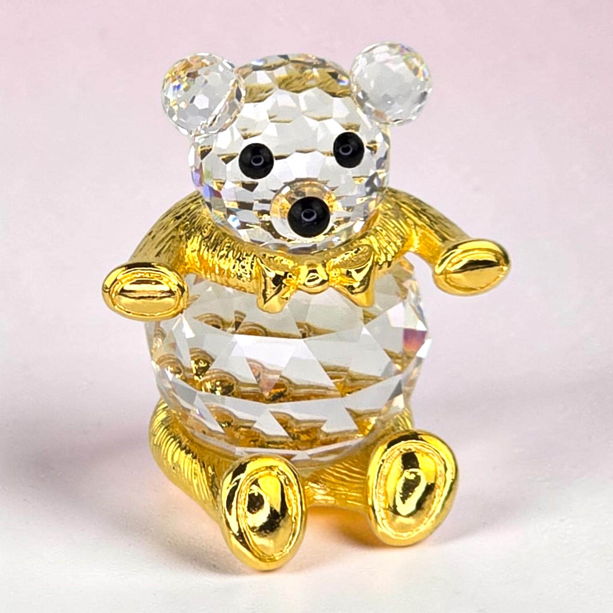 Swarovski teddy bear bracelet - Etsy 日本