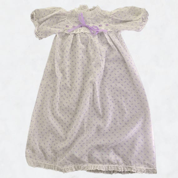 Vintage Handmade Dress for Baby or Doll Dress Vin… - image 2