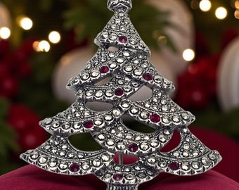 ICE クリスマスツリーブローチ　ビンテージ　Eisenberg　クリスマスピン ヴィンテージ エイボン クリスマスツリー ブローチ、2000年代の