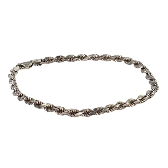 ITALY MADE SILVER925 TWIST BRACELET/シルバー Vintage 925 Sterling Silver Bracelet Italy Silver Twist