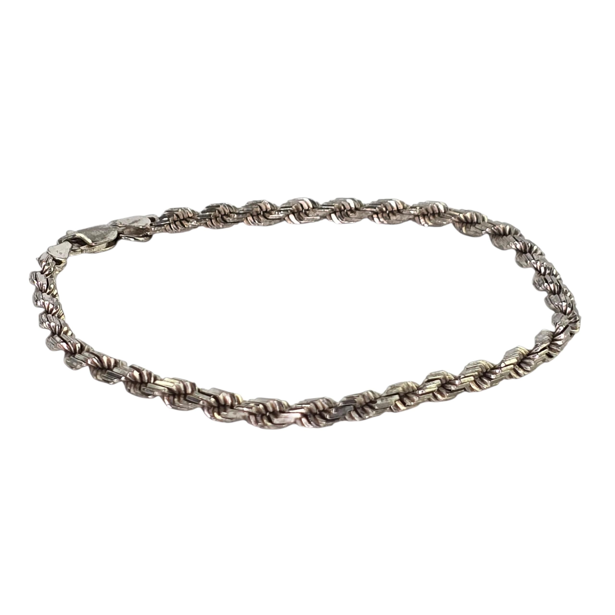 アクセサリー vintage silver925 ITALY bracelet Vintage Italian Silver Chain Bracelet - 925 sterling - Made