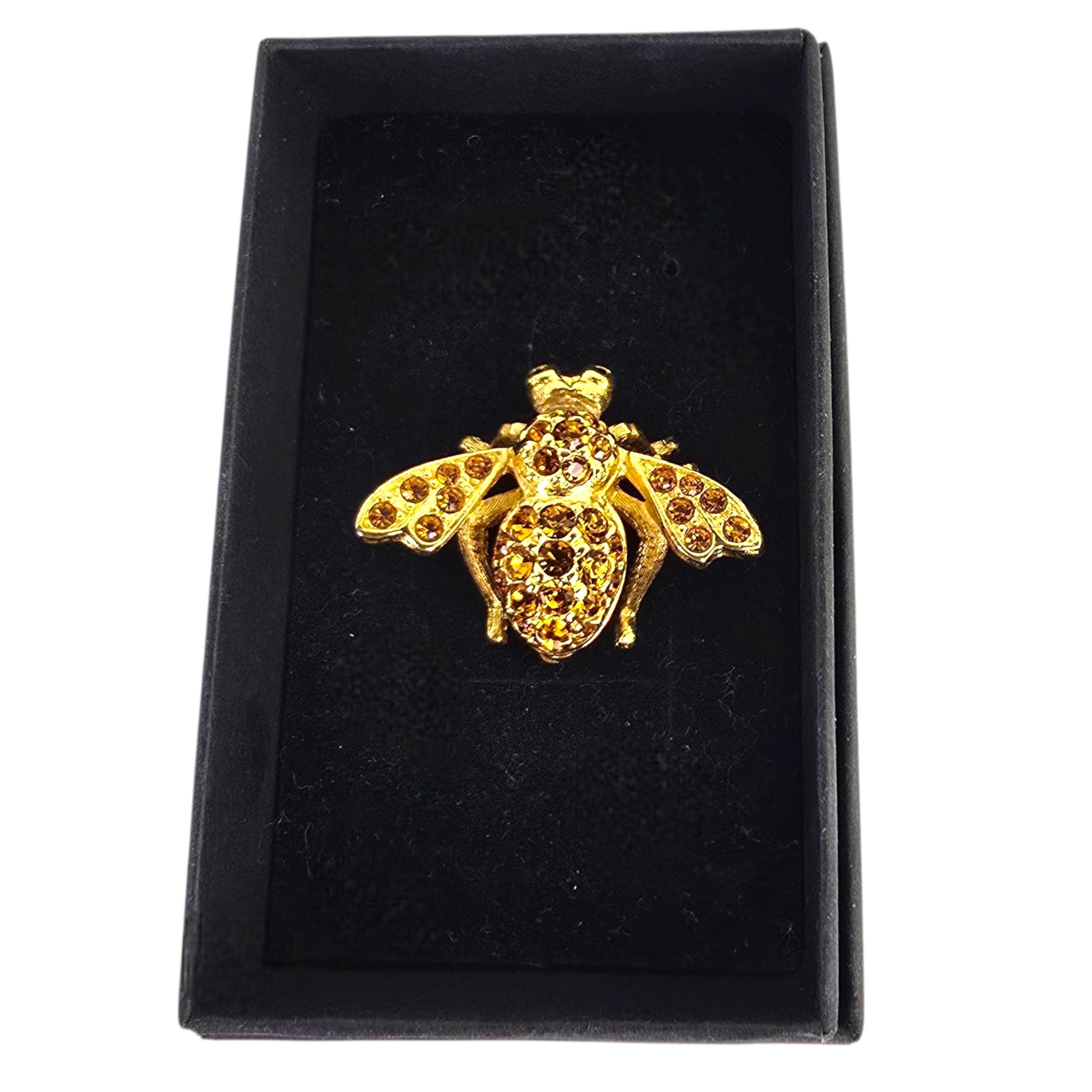 Vintage Joan Rivers Signed Bee Brooch Vintage Classic Joan Rivers  display picture 1