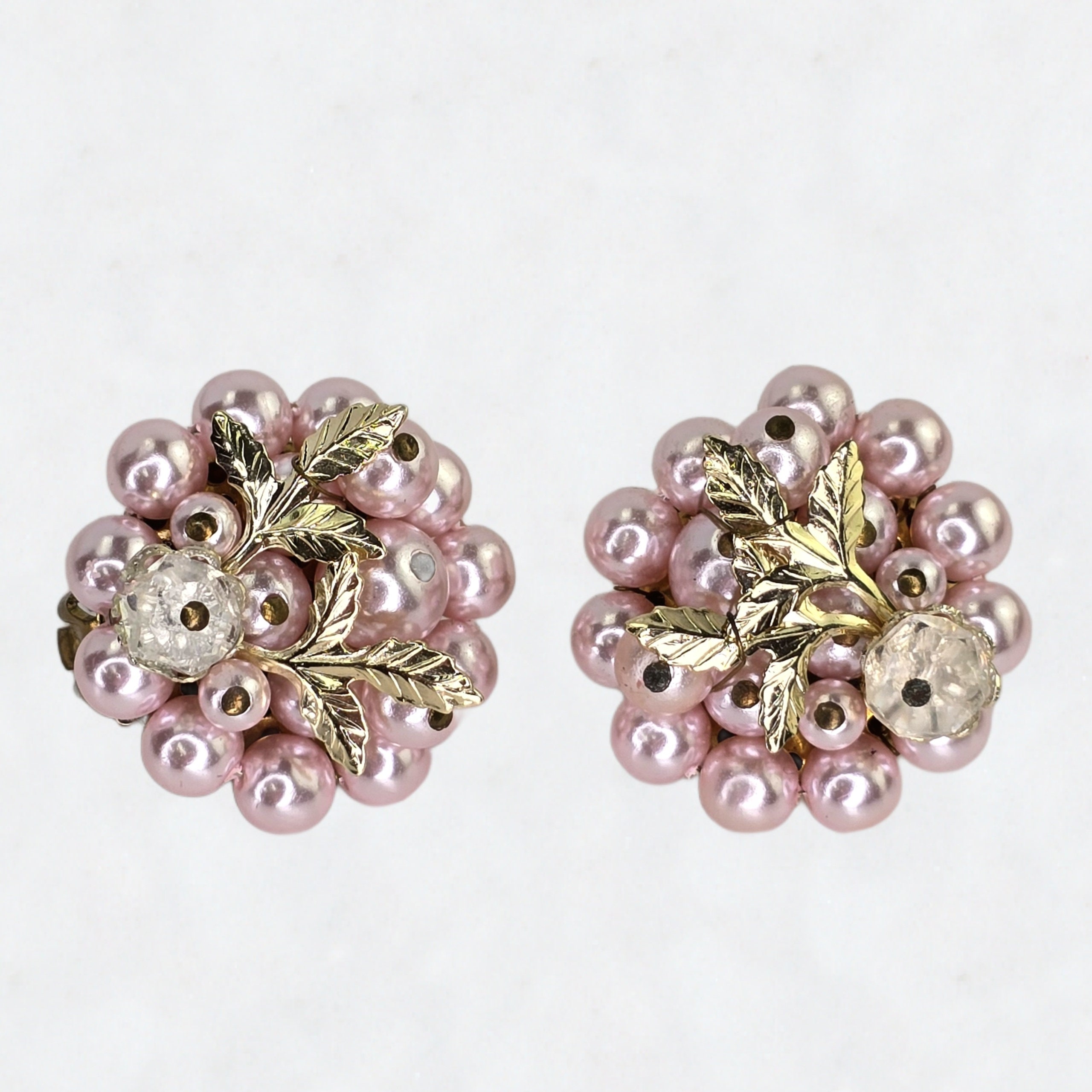 ■VINTAGE HOLLYWOOD■ Rose Pearl Earrings VH2435EA004M □VINTAGE HOLLYWOOD□ Rose Pearl Earrings VH2435EA004M