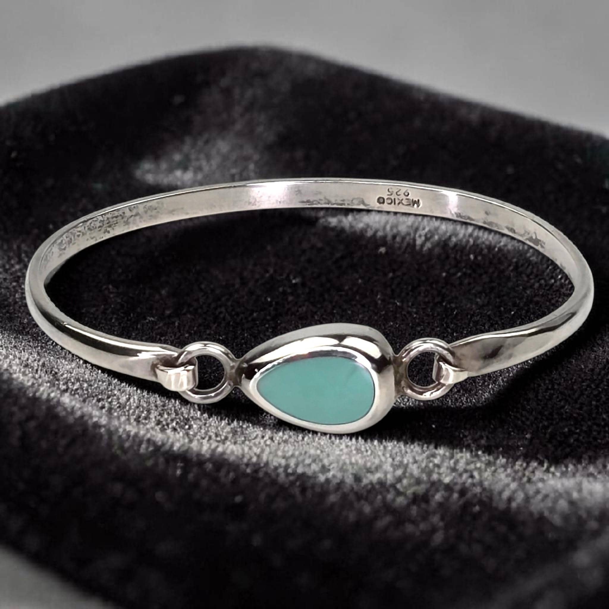 アクセサリー silver 925 turquoise bangle Turquoise Silver925 Bangle - Etsy