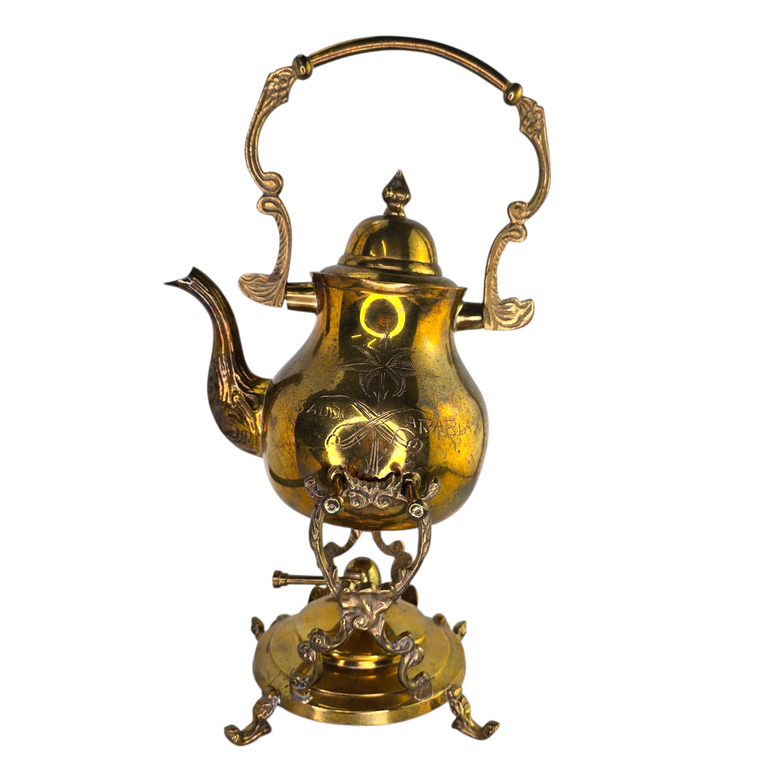 Théière Cafetière Arabe Dallah En Acier Inoxydable - Style Vintage, Capacité 700 Ml - Idéal Pour Café, Thé Et Réceptions