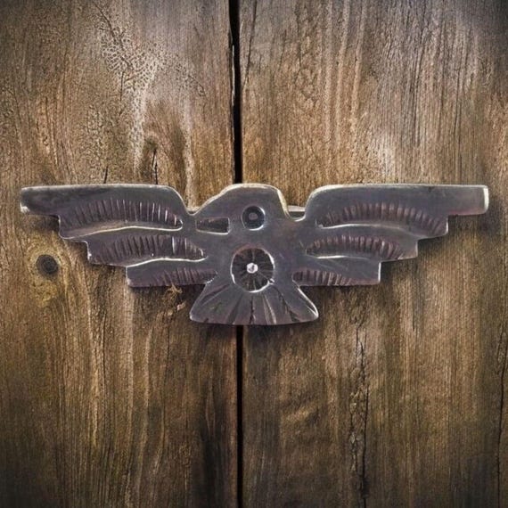 Vintage Sterling Silver Thunderbird Brooch Native American Signed Pin Sterling Silver Native Bird Brooch Small Thunderbird Sterling Brooch