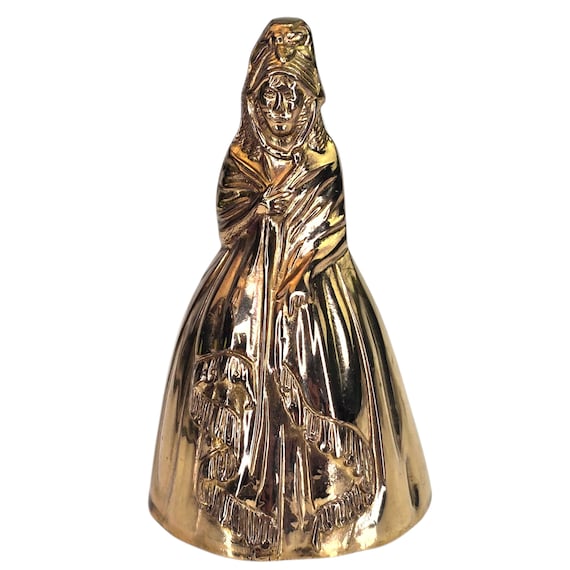 真鍮 ビクトリア朝 華やかな花柄 彫刻 盛り上がったデスク 呼び鈴 試聴できる】WDHの置き風鈴おしゃれな和風インテリア