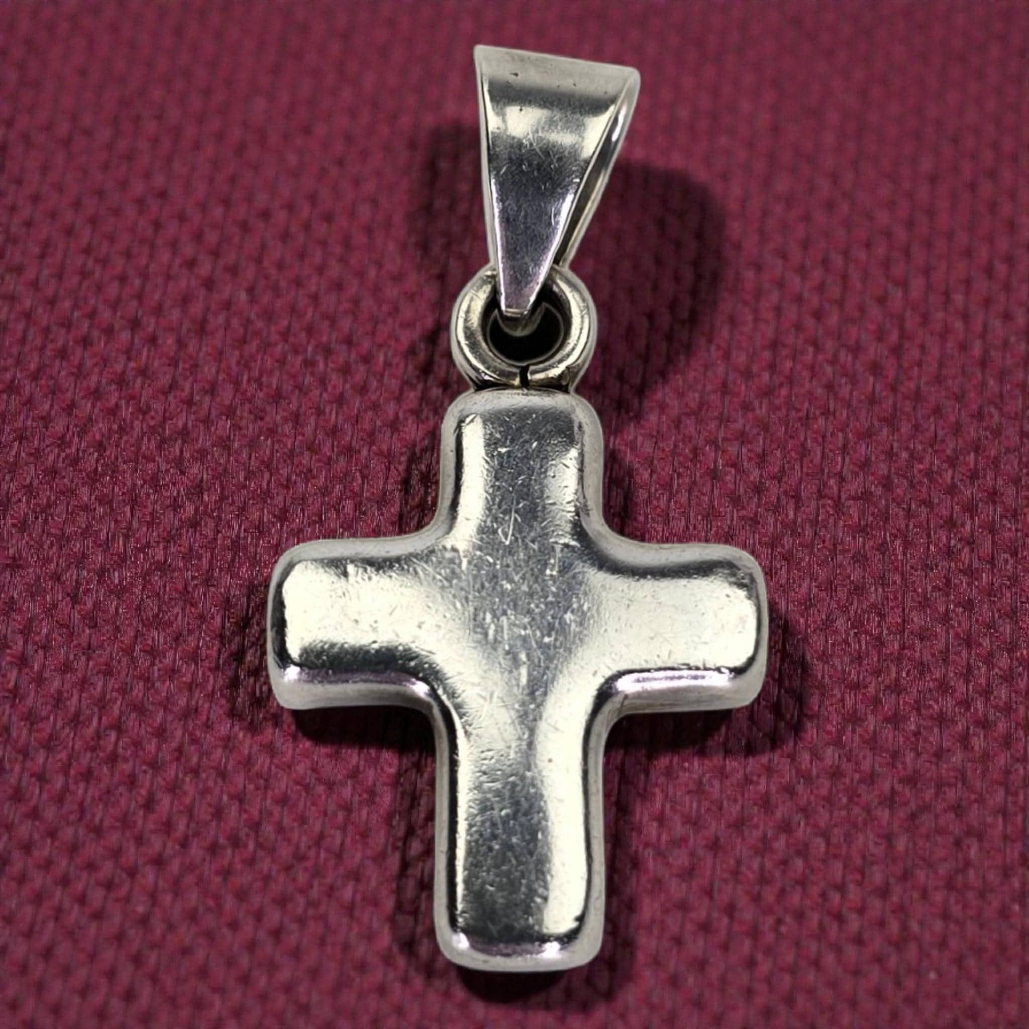 Mexican silver taxco cross necklace - Etsy 日本