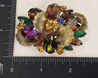 Vintage Delizza & Elster Juliana Brooch Vintage D E Juliana