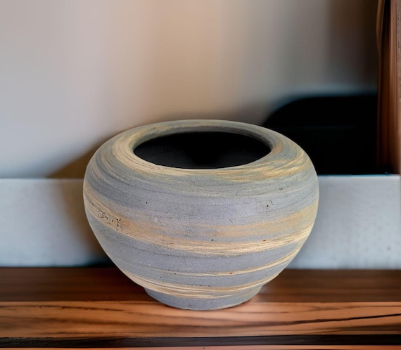 Vintage Niloak Miniature Swirl Vase Niloak Swirl Toothpick Holder