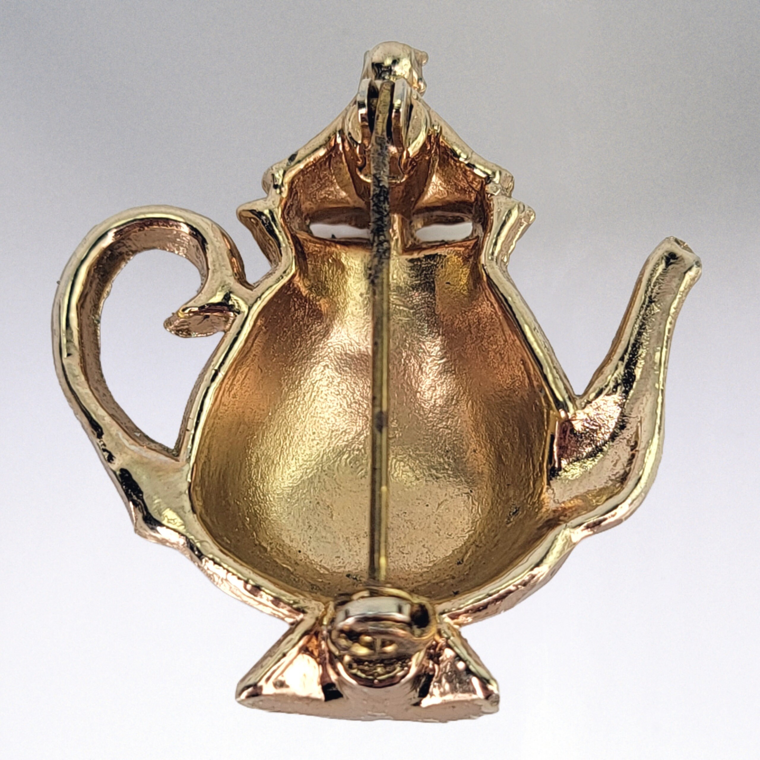 Coro Teapot Brooch Vintage Adolph Katz Brooch Patent 1948 Rare