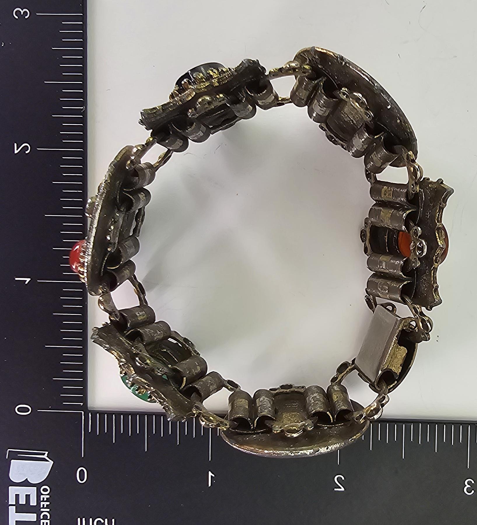 OldGUCCIFlatBallChainCombinationBracelet