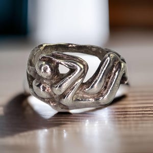 Anello double cuore con strass in argento 925 – Iride Shop - Accessori da Donna