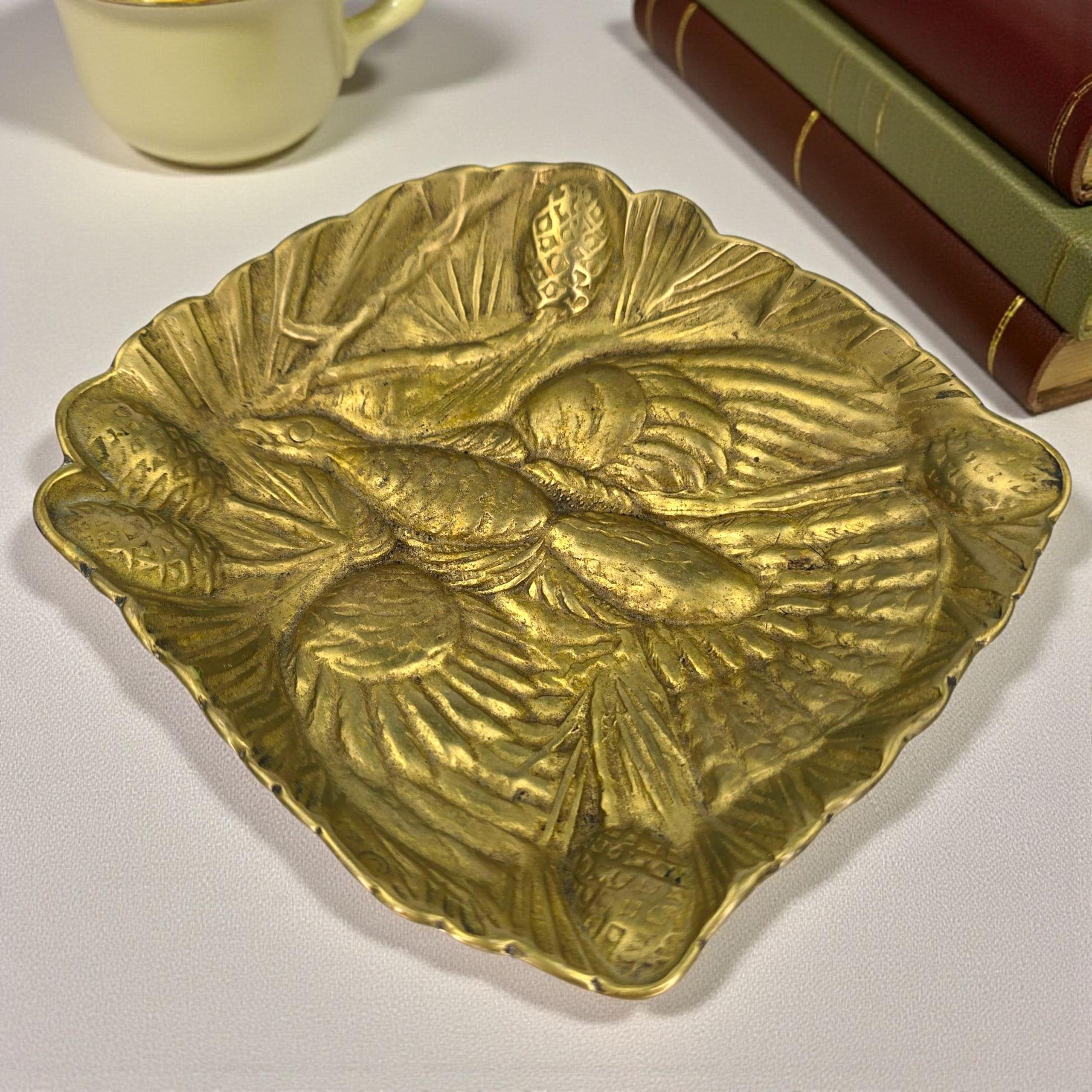 Circa 1900 Silvered Bronze Table Jardiniere from France - Le Louvre French Antiques