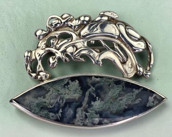 Vintage Arthus Bertrand Ship Brooch Signed Paris Designer