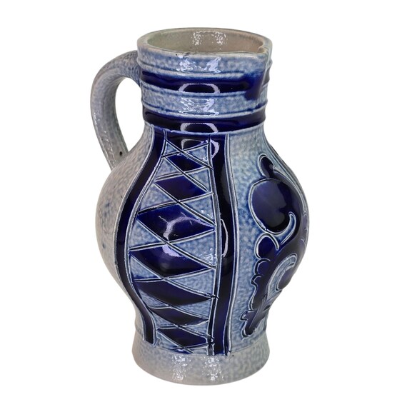 Vintage Signed Reinh Merkelbach Hohr Grenzhausen German Salt Glaze